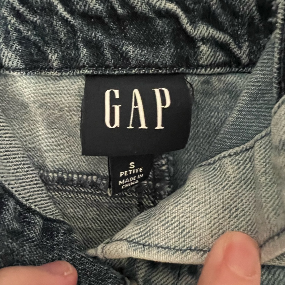 Gap Denim Patchwork Dress - image 7
